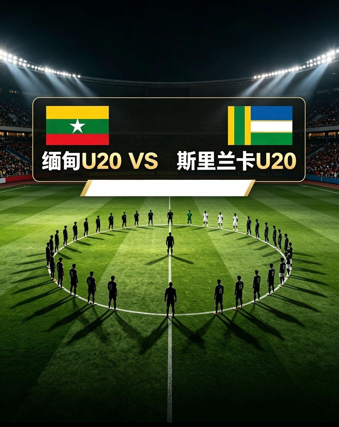 缅甸U203-0斯里兰卡U20全场战报北京时间8月31日，U20亚洲杯预选赛