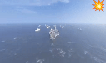 三航母+076编队，气势磅礴！全部都是自主技术生产，自已船厂建造，完全不依赖任何