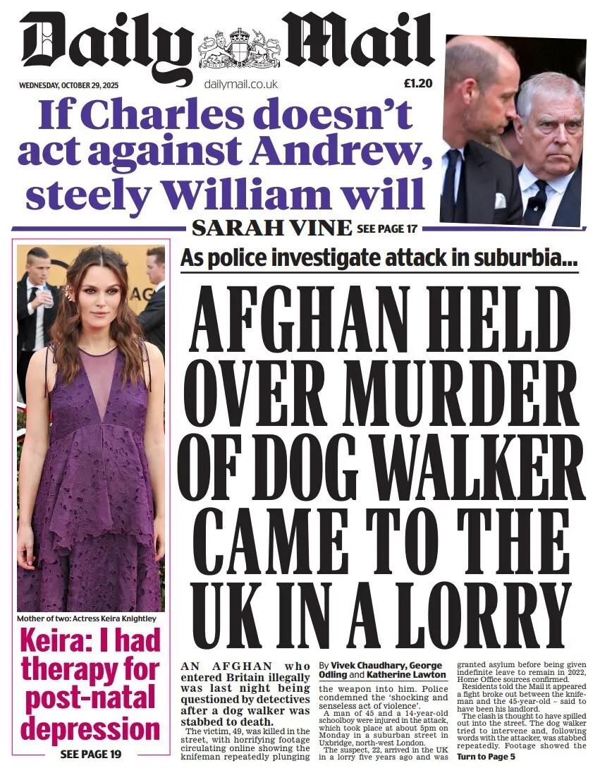 非法移民的犯罪让英国民众苦不堪言。《每日邮报》报道,一名非法进入英国的阿富汗男