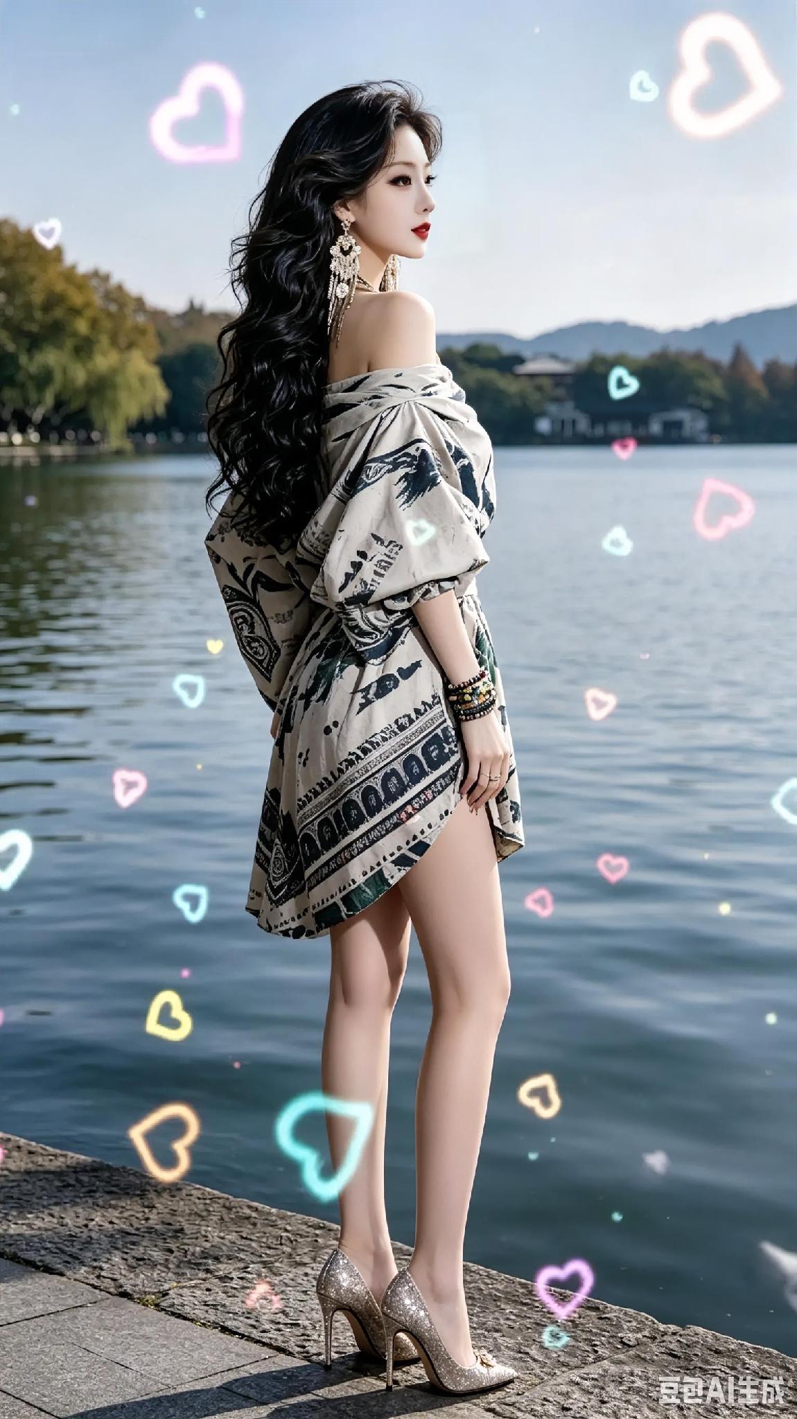 交换一张AI制作的美图