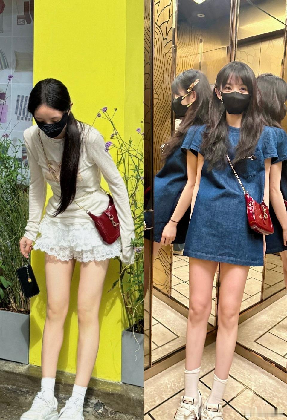 田曦薇的腿都如此完美​​​