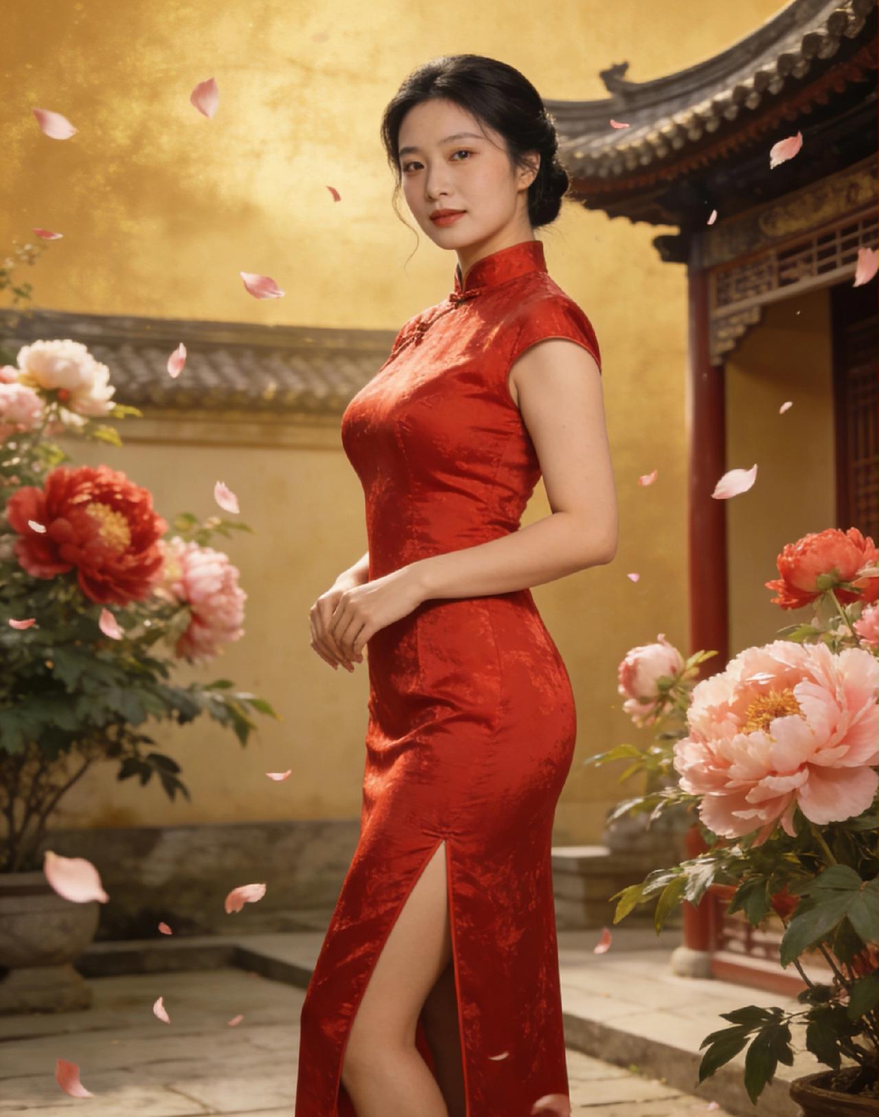 东方女性穿旗袍为什么这么美旗袍，是刻在东方女子骨血里的浪漫。一袭剪裁得体