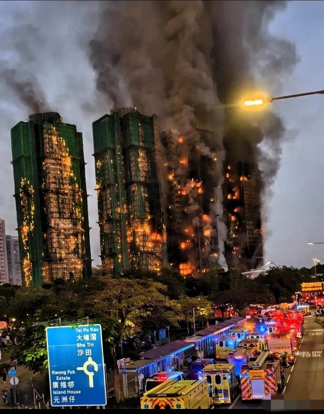 香港这场大火，真的给所有人上了一课！不管多有钱，买房一定要看建筑密度！买房别