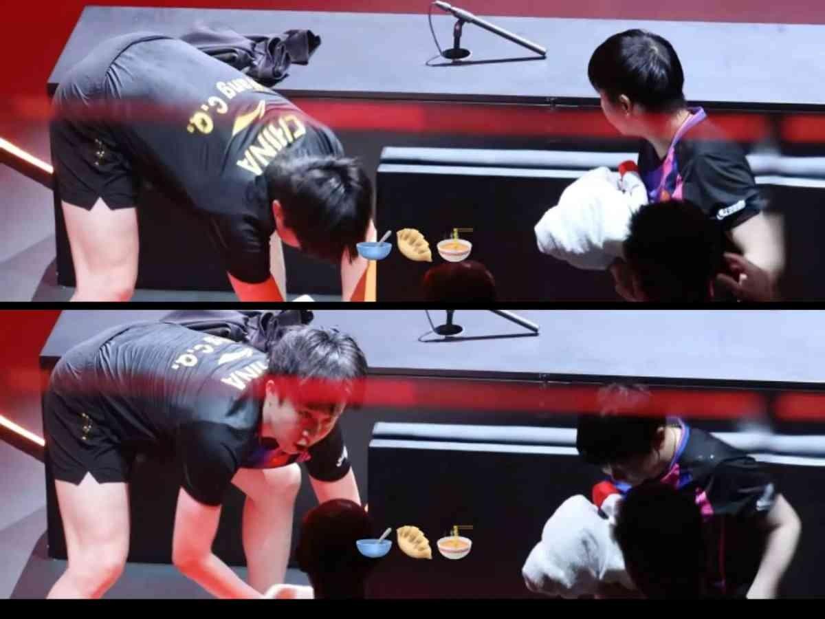 我先走了！快去快去吧。打完混双，莎莎就得赶场去打下一场。这事最难受的点，不是