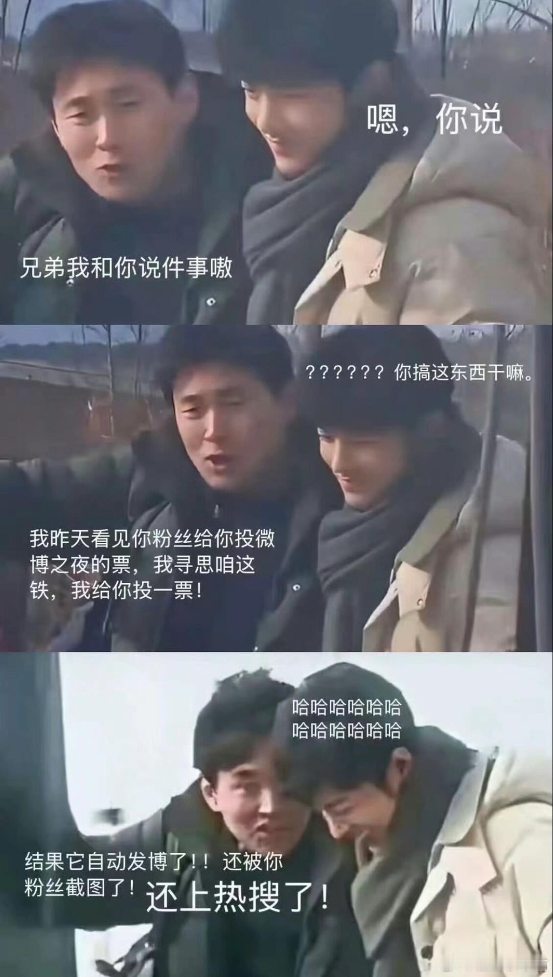 哈哈哈，谁给肖战王彦霖配的字幕，好形象啊哈哈哈哈哈