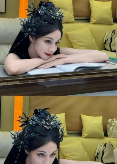 迪丽热巴妆造居然秒不过王楚然