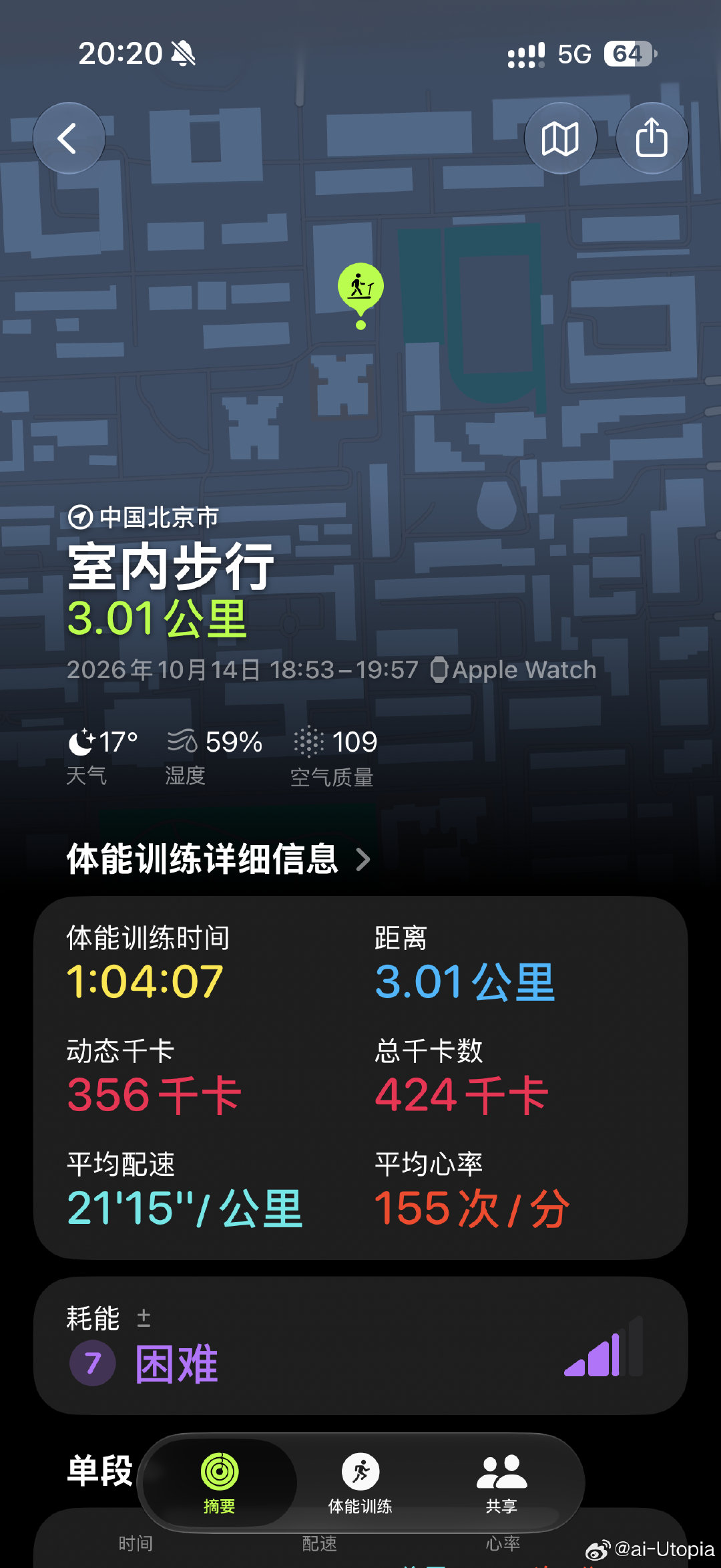 终于记得带手表了​