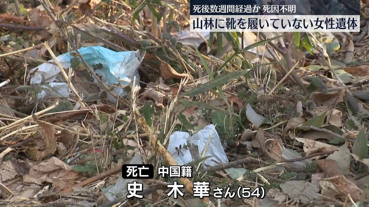 日本山林惊现中国籍女性遗体：外裤掉落疑点重重，初步认定遭谋杀