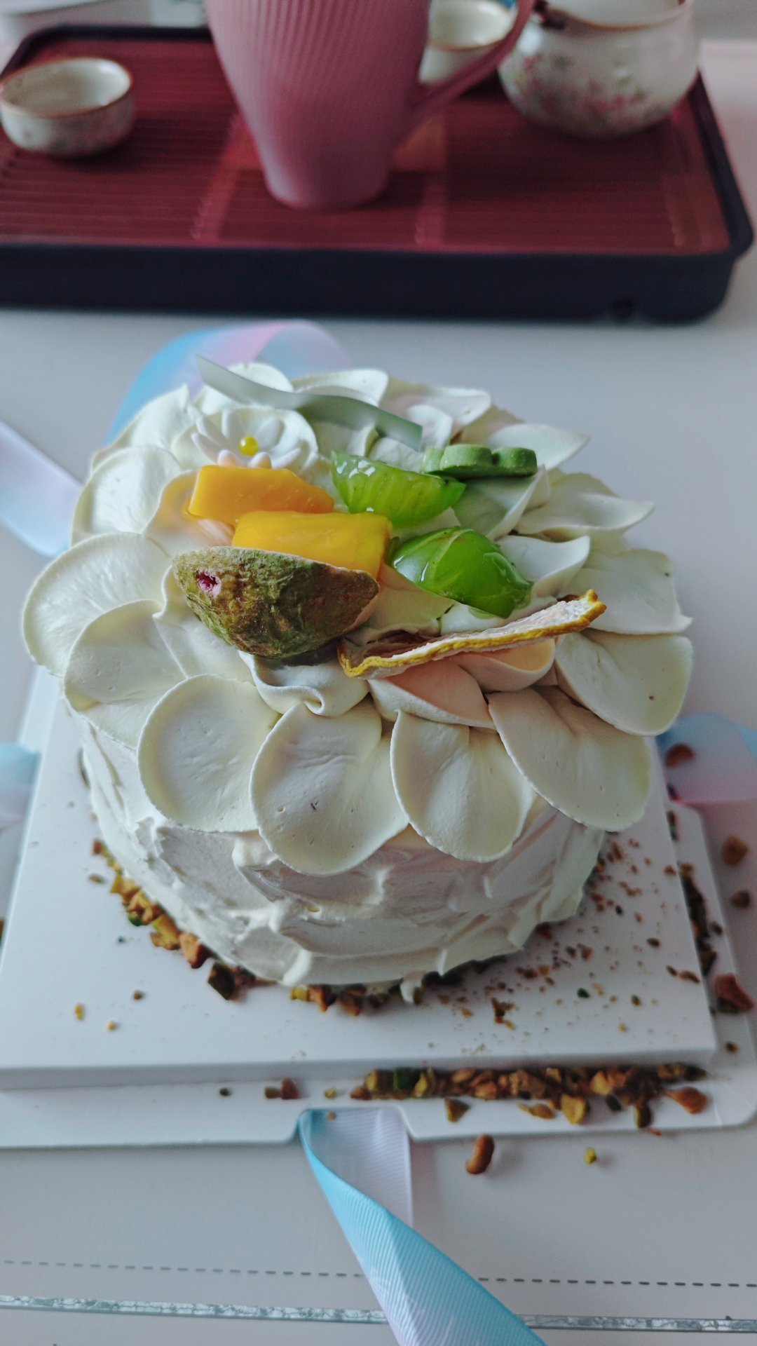 蛋糕有啥好吃的，唉！