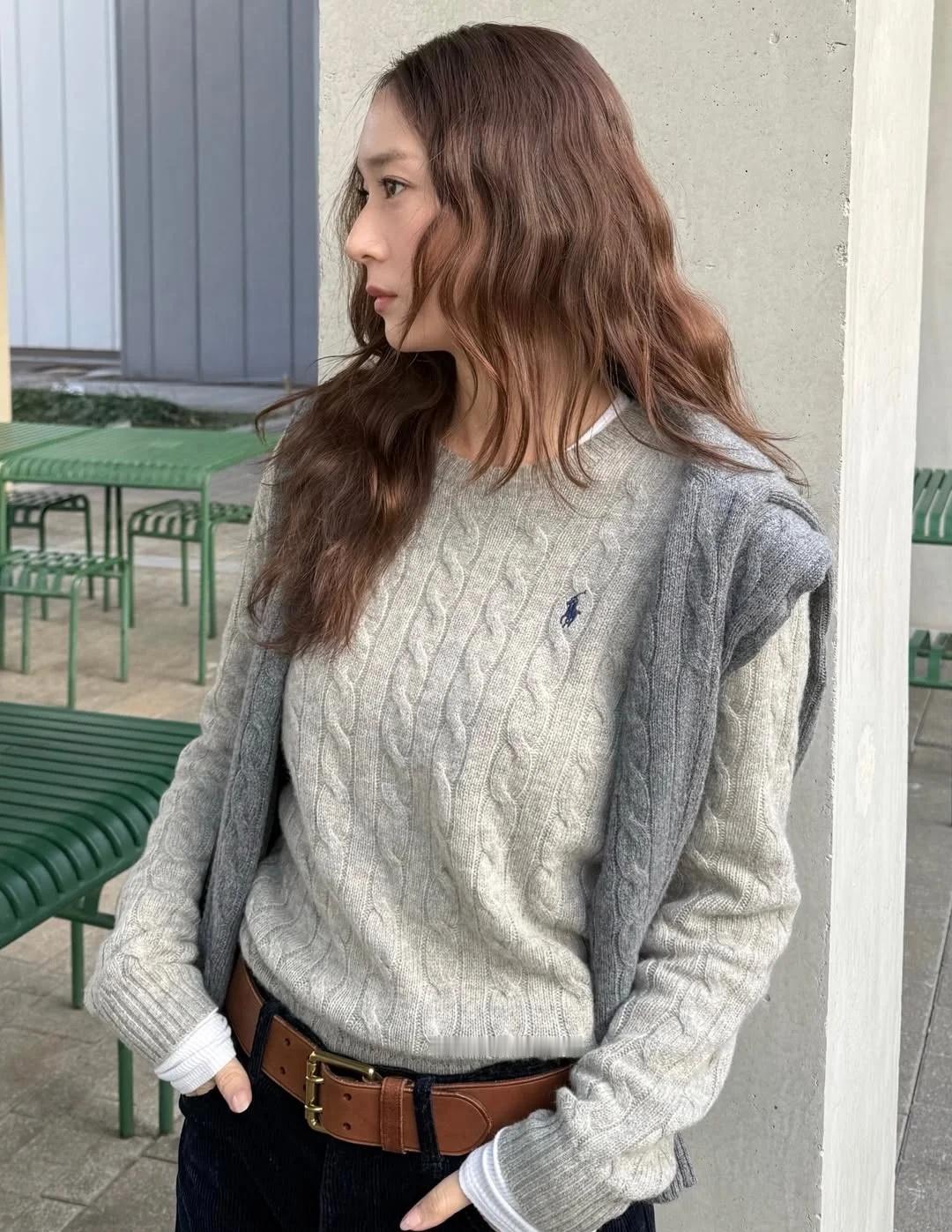 郑秀晶ins更新郑秀晶Krystal初雪穿搭郑秀晶同款