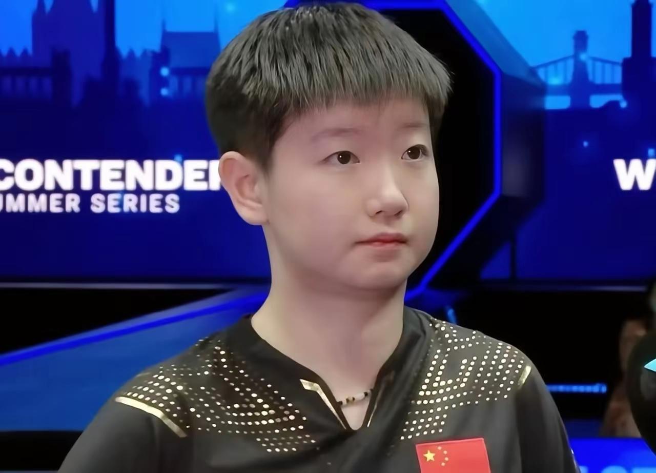 不是谁的时代，时代需要巨星，孙颖莎了站出来，她以排山倒海的气势，摧枯拉朽的球技，