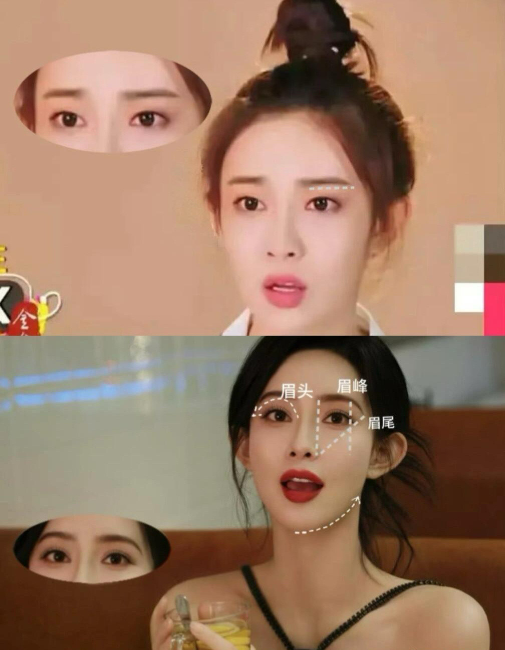 孟子义才是普通人爆改明艳美人的教科书，放屁一字眉和嘟嘟唇后网红感都消失了​​​