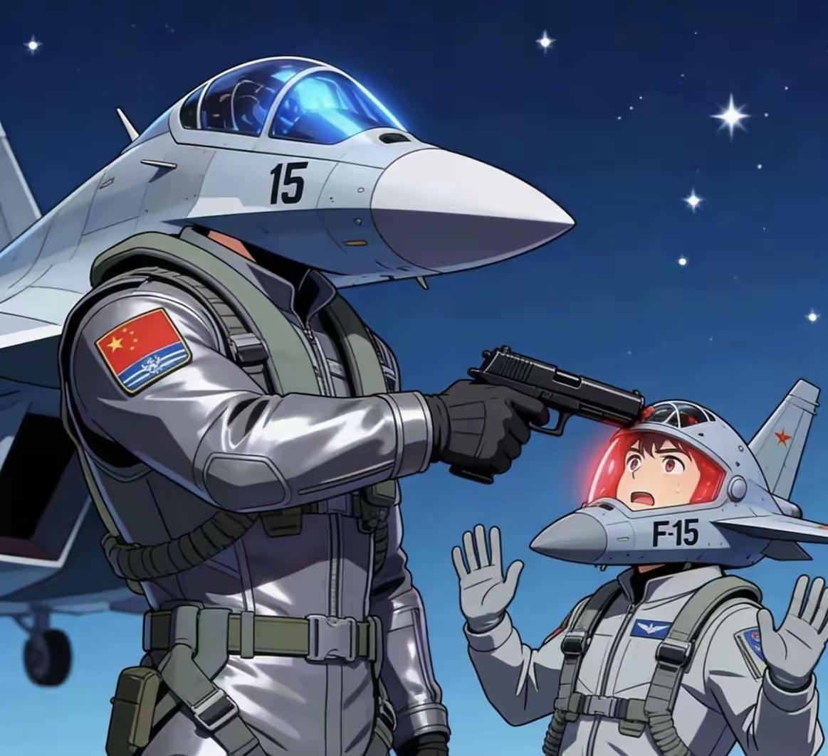 歼15战机实力有多强？看看它和F15J的对比就知道，简直是降维打击！这差距大到让