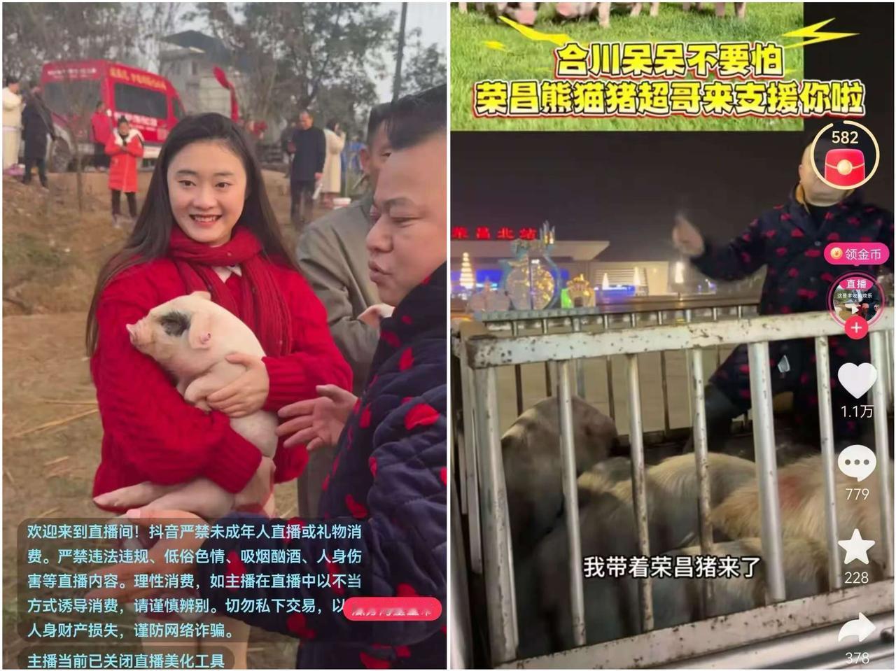 合川文旅这次真给全国打了个好样！深夜两点多接到消息，立马组织人手赶去支援呆呆