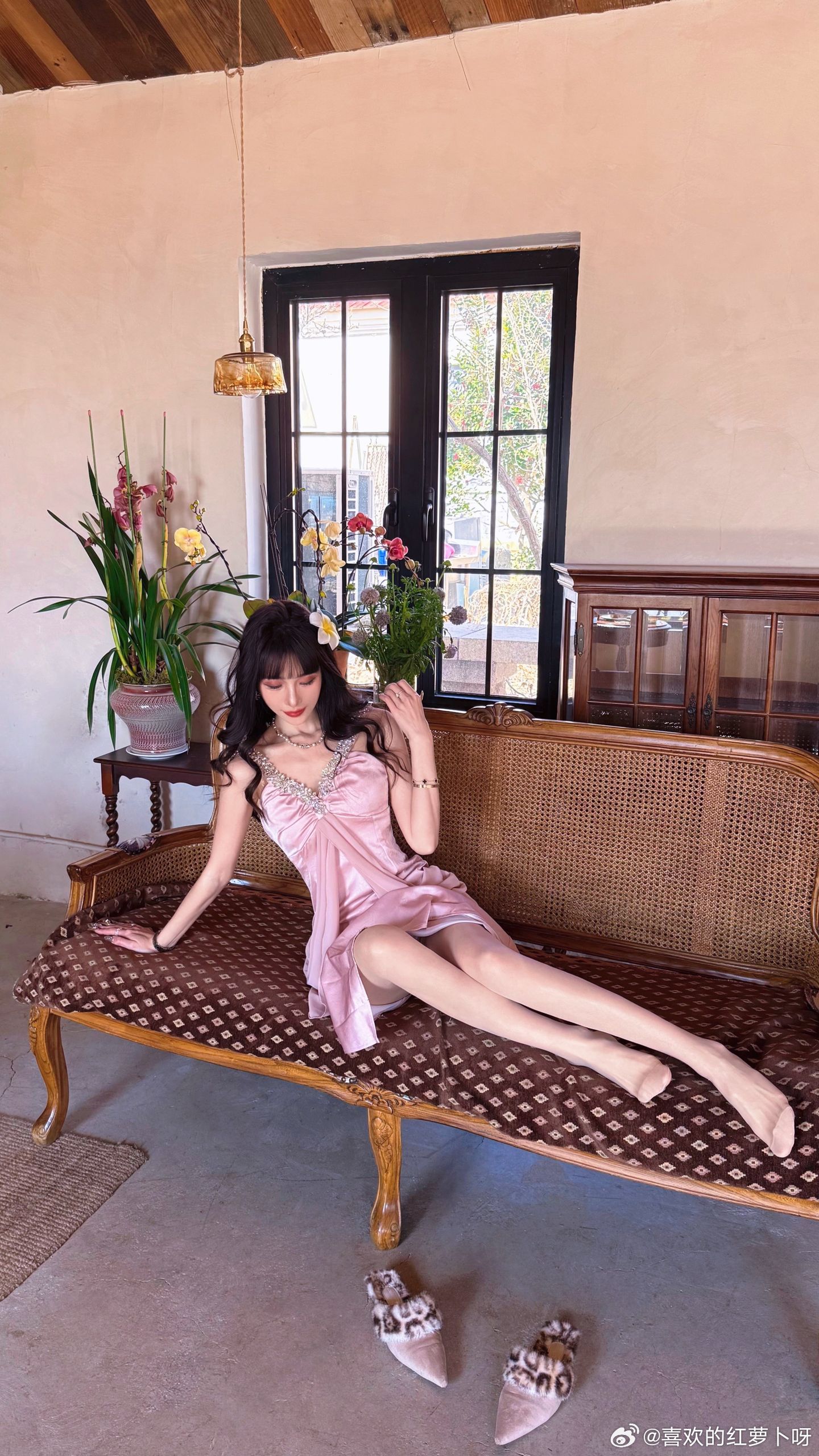 开学季姐姐有一种邻家小女的感觉~