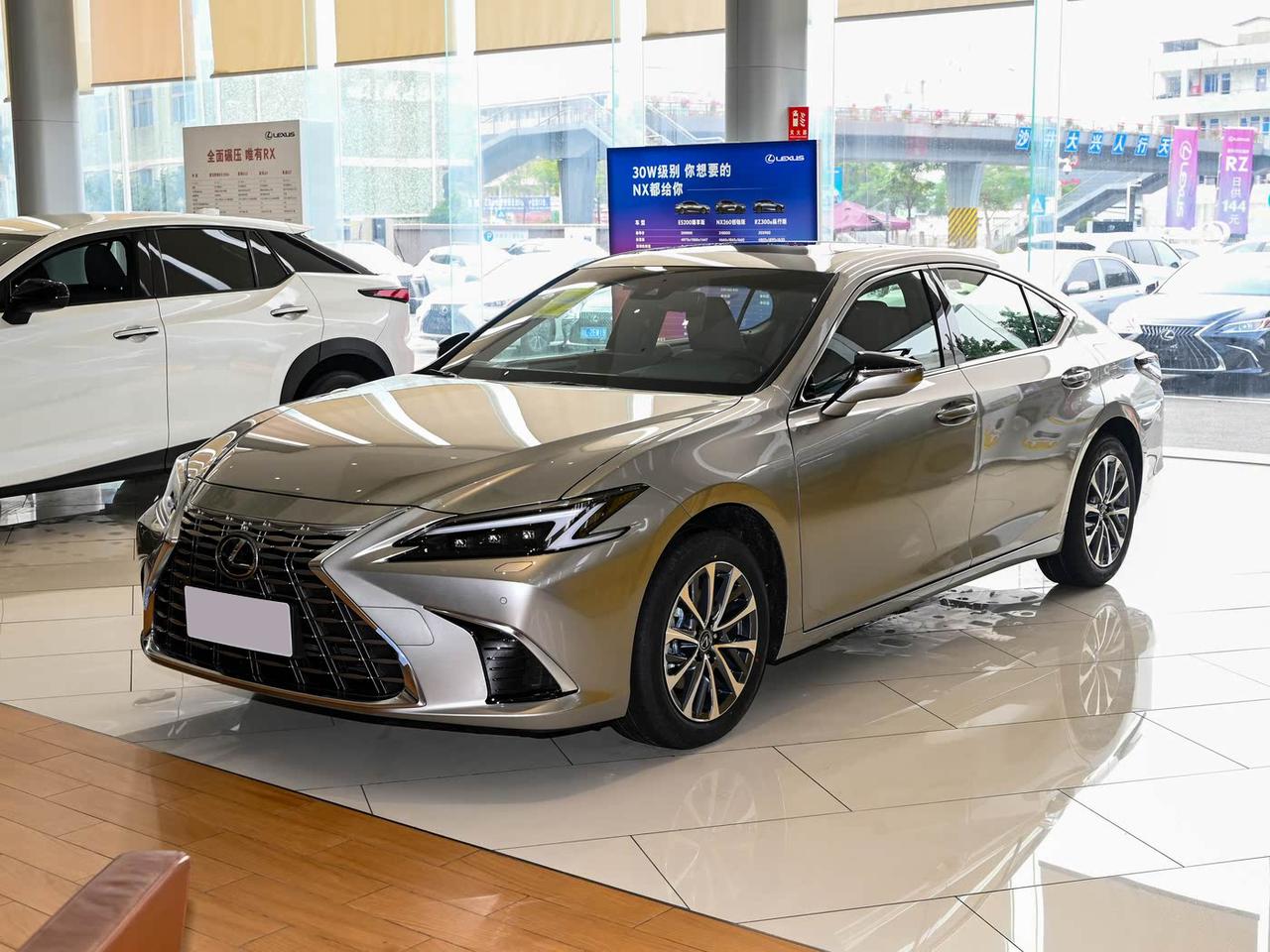 昨天去亚洲龙做保养，闲着没事就去对面雷克萨斯溜达一圈，顺嘴问了下ES的行情，等销