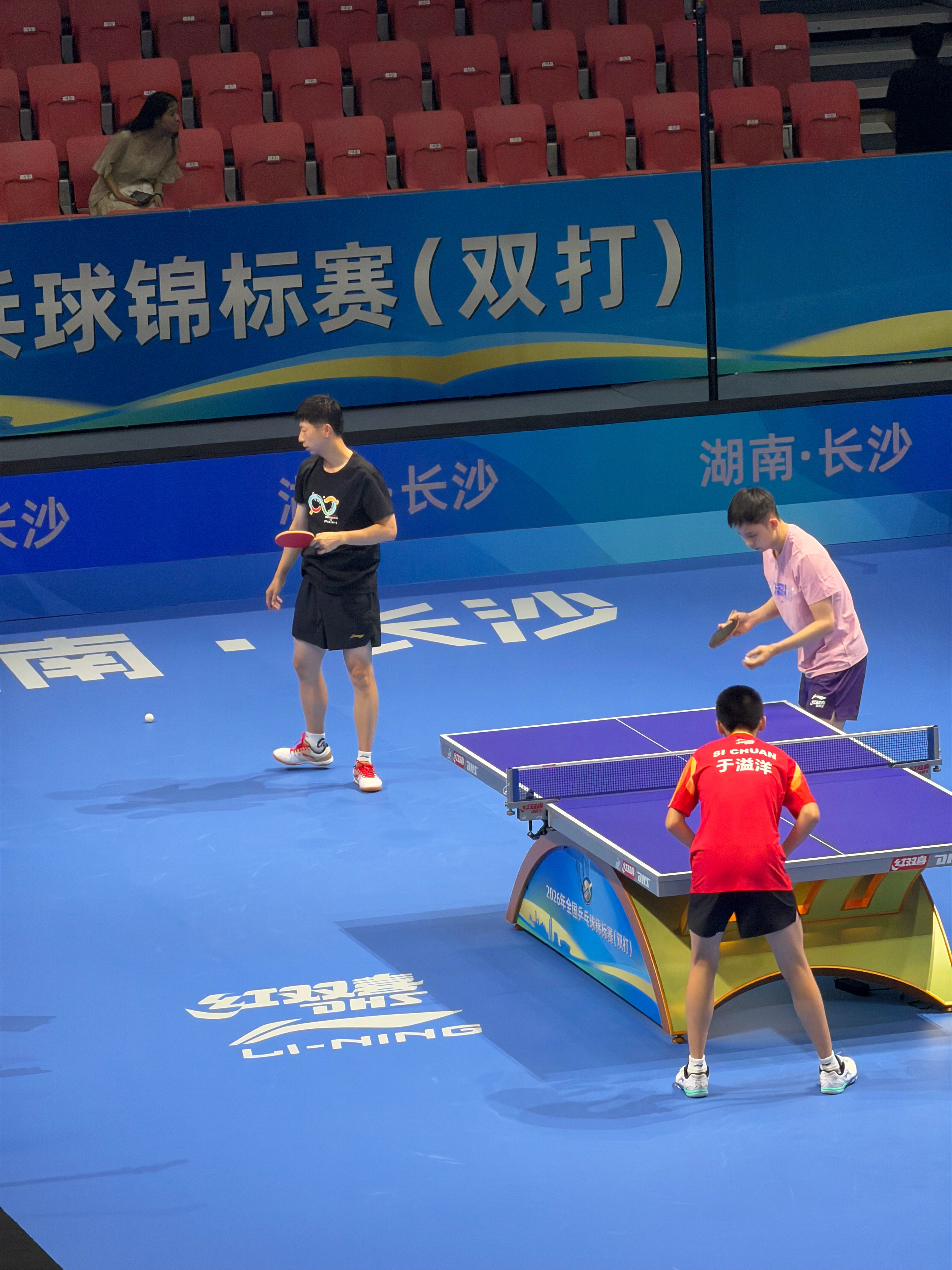 打球的马龙，好久不见🏓
