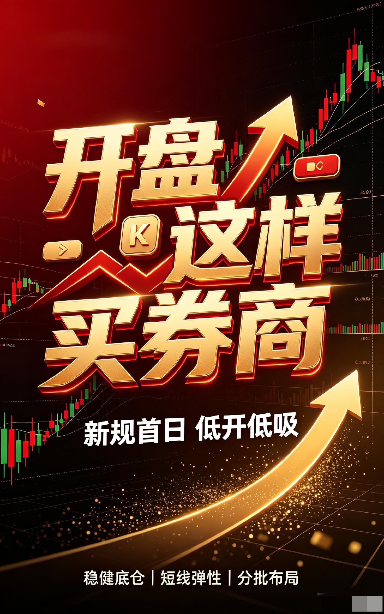 7月6日（星期一）新规首日·开盘低开低吸券商标的逻辑梳理理财有风险，投资需