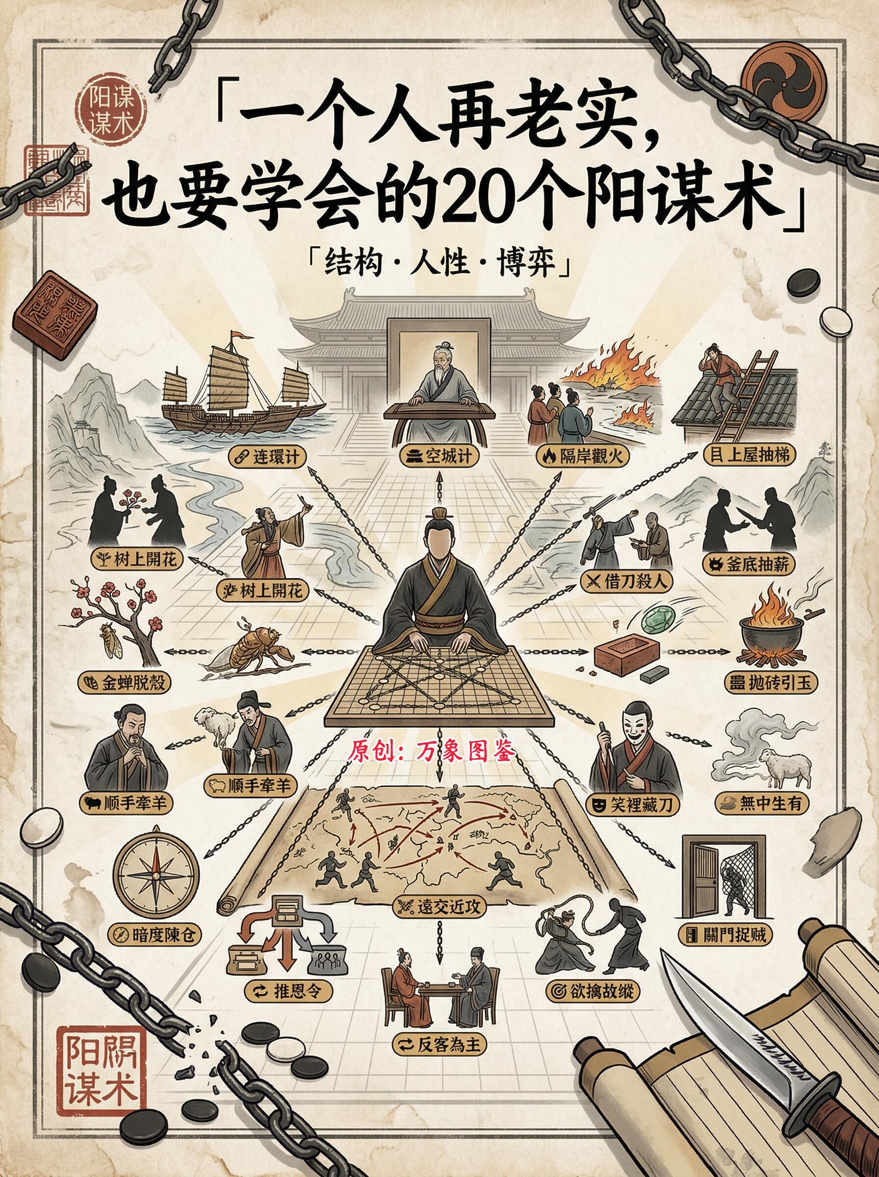 老实人也要学会20个阳谋历史AI创意大赛