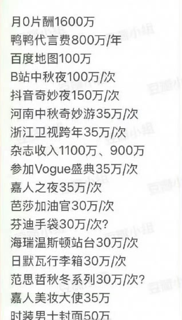 看了鞠婧炜的收入列表，真是惊呆了，赚钱好容易！其实也有一点不理解，既然赚钱都这