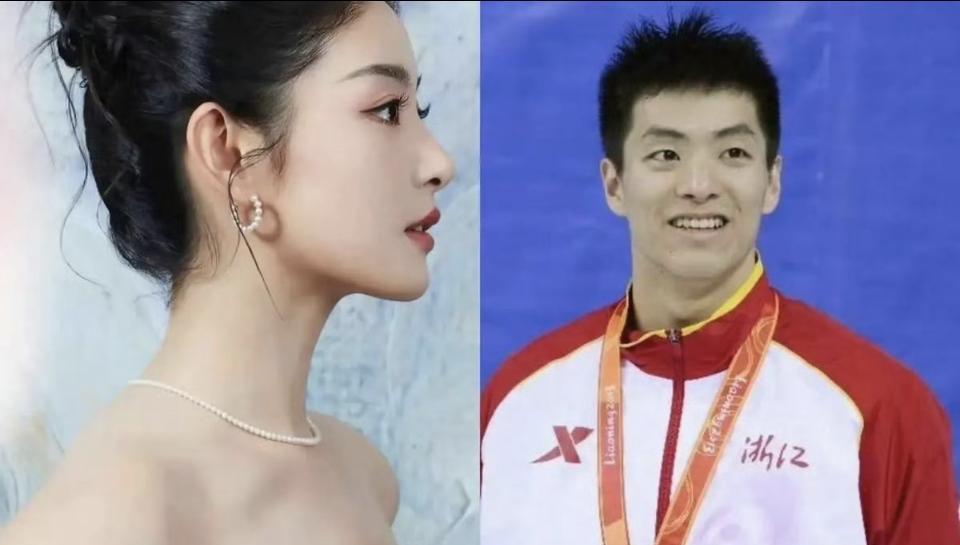 家人们，又吃到离谱大瓜了！浙江游泳队教练毛飞廉，最近跟娱乐圈小花赵晴的情感旧账被