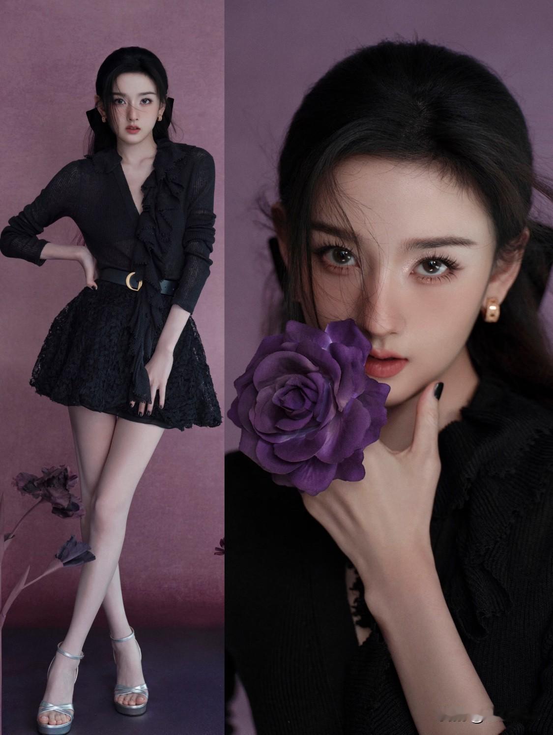 祖儿复出后的首个品牌活动，花落Dior！宋祖儿今日南京活动造型，25秋冬蕾丝裙