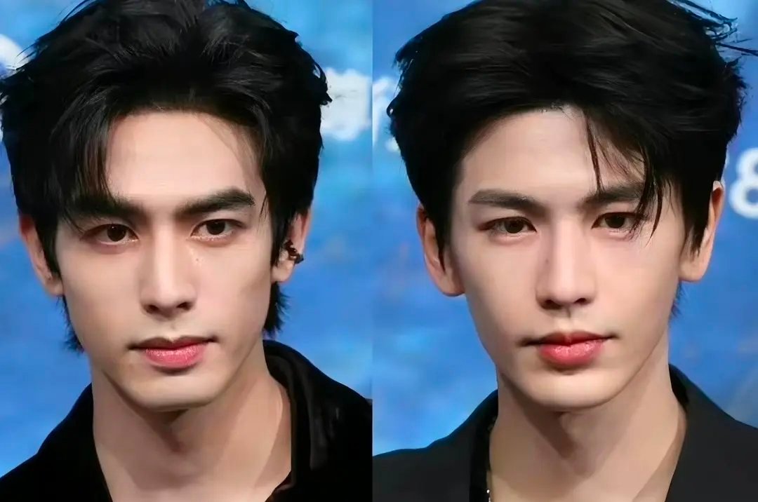 两人放在一起就感觉张凌赫这张脸简直是女娲毕设吧！！个子高颜值顶，往那一站就是小说