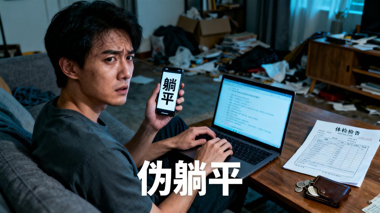 2025躺平实录：存款30万不敢病，裸辞3月慌到醒，这届年轻人的"躺平后遗症"太