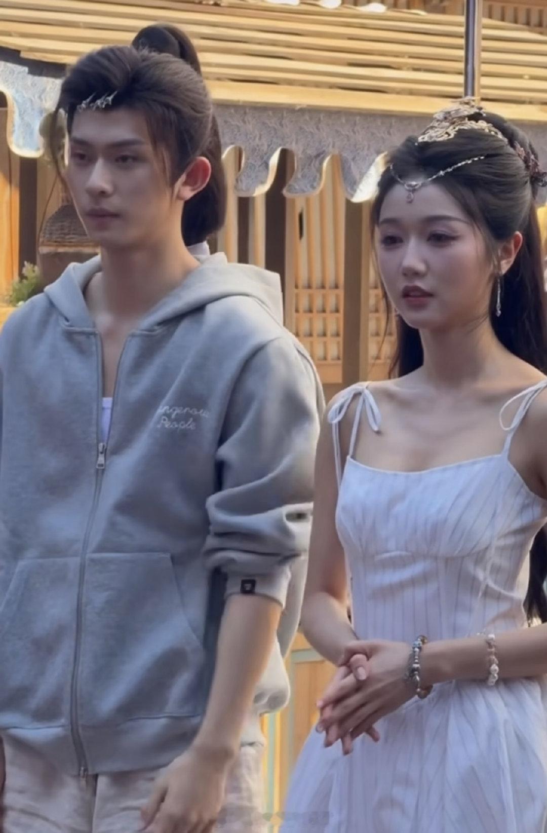 短剧版仙剑三的两位主演路透，颜值怎么样？短剧版仙剑三开机​​​