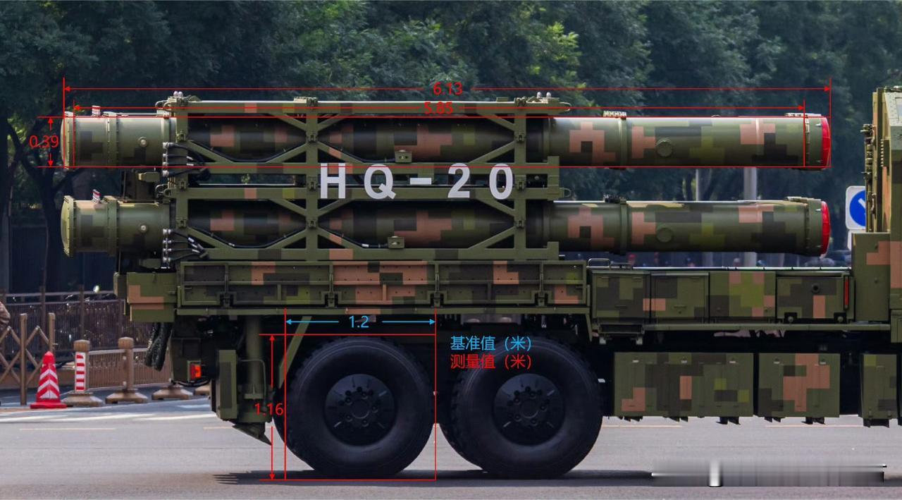 一车八弹，能防突袭，能打隐身——红旗-20防空导弹。HQ-20（红旗-20）