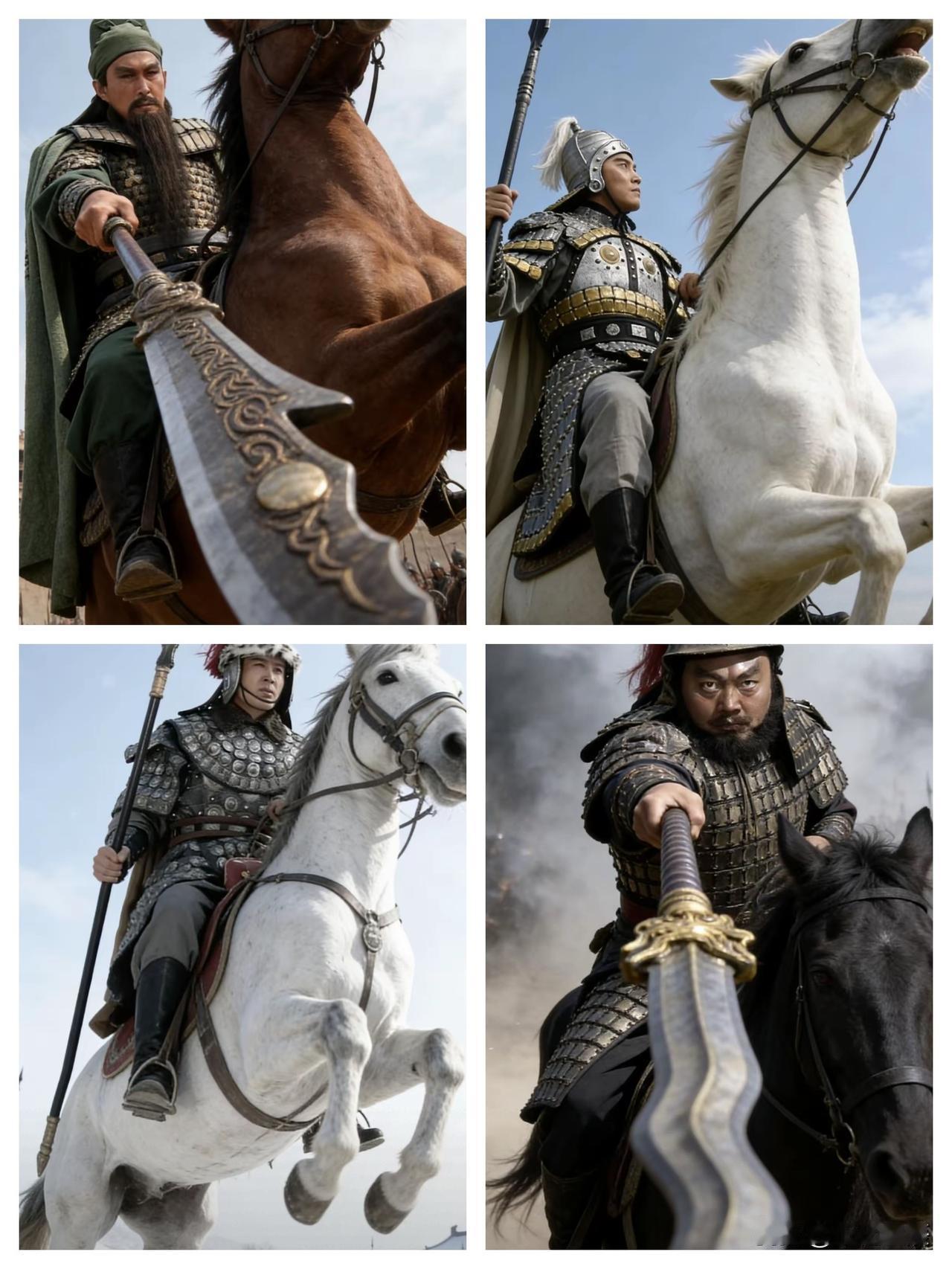 三国之蜀国四大杀神，皆是万人敌关羽（云长，统率能力96，武艺值97）：蜀国第