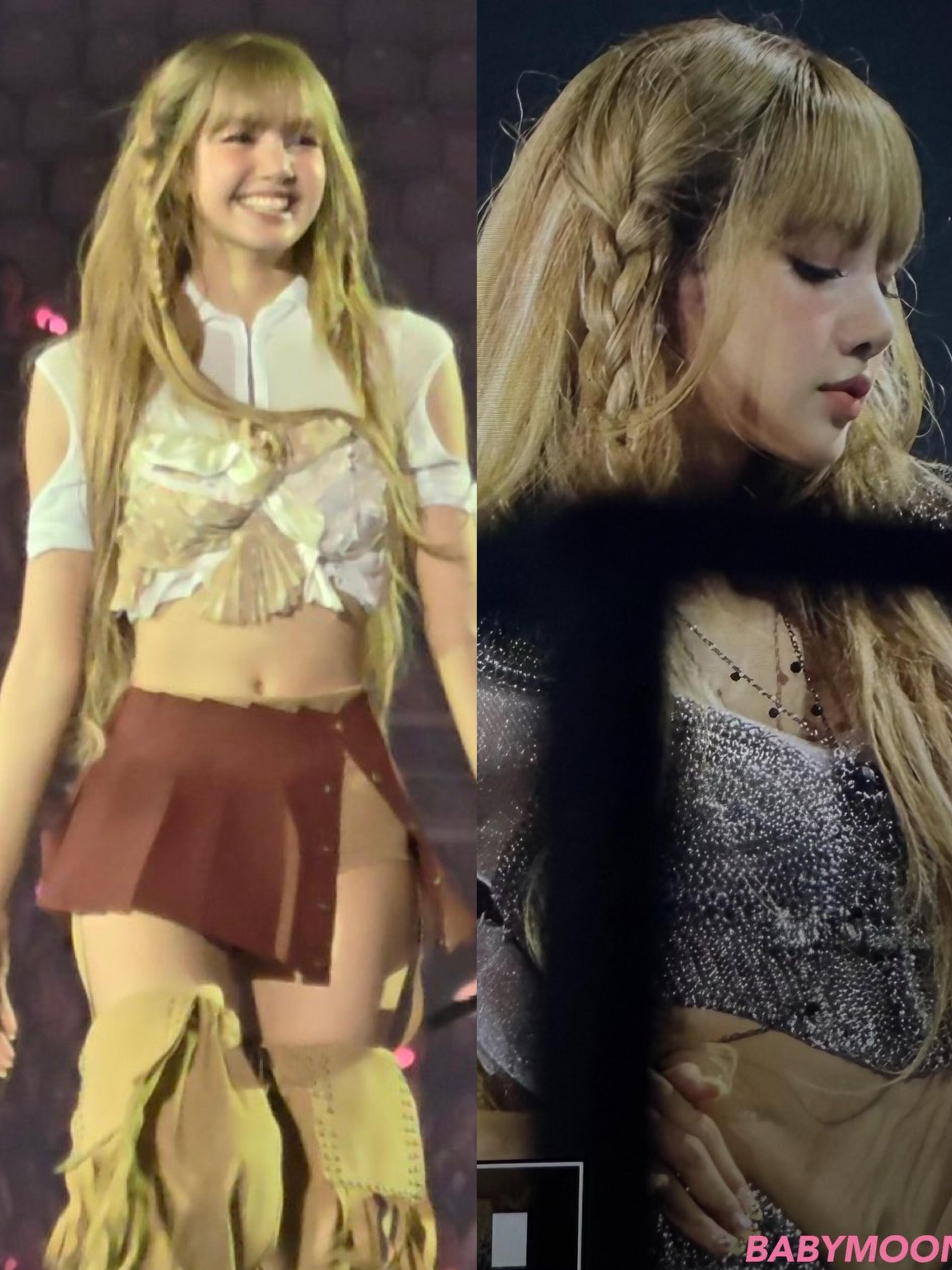 Lisa咱要不还是回韩娱吧🙏人间芭比你没对手韩娱妆造真的太神了！Lisa在bl
