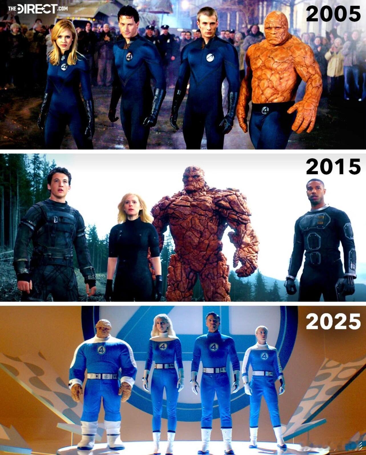 神奇四侠三代同框啦！风暴席卷巴克斯特大厦。主宇宙里德·理查兹（Earth-202