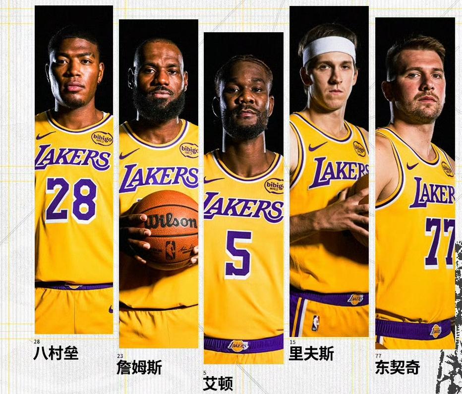 防守如纸糊！湖人常规先发五虎防守效率如下。里夫斯114.7，联盟第173东契