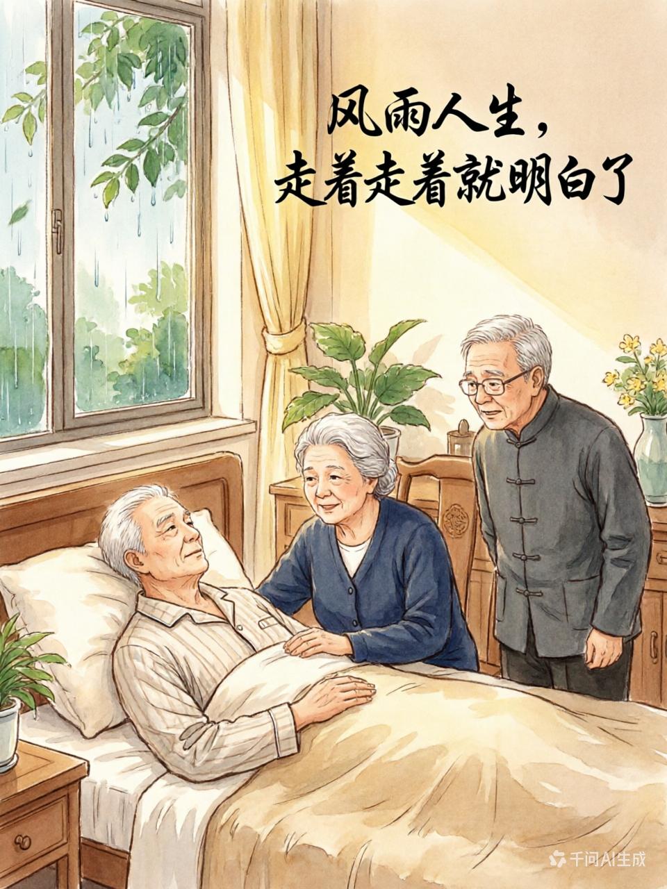 风雨人生,什么最重要?风雨人生，走着走着就明白了——不是钱，不是权，而是身边还