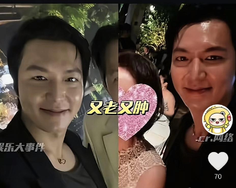 李敏镐怎么变成这样了啊，彻底认不出来最近，有网友晒出李敏镐的最新近况视频，瞬