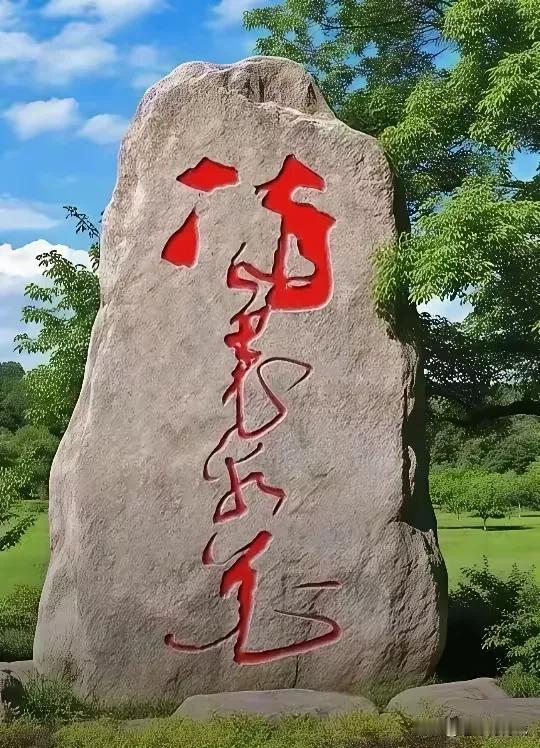 这字漂亮，应该是草书书法作品的精华，笔画粗细讲究，潇洒自如，笔锋细微，湖光水色有