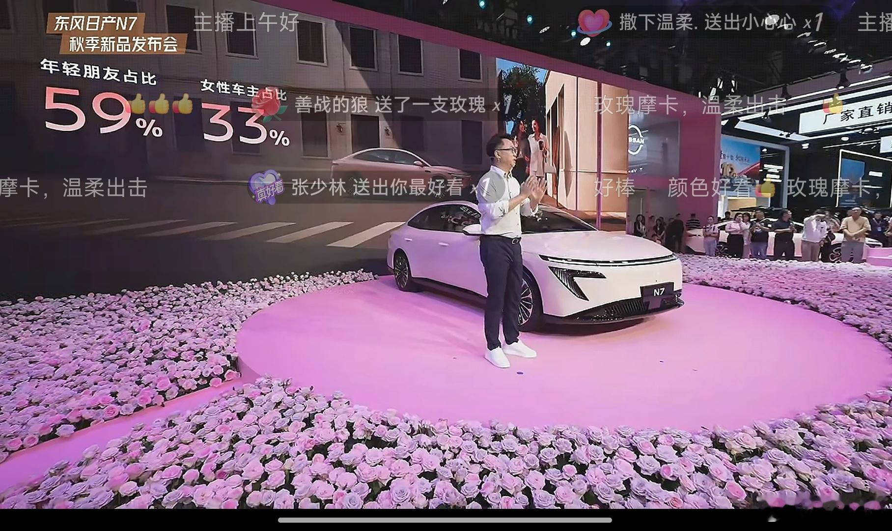 日产N7确实卖得不错，是销量仅次于小米SU7的纯电中大型轿车。女性用户占比33%