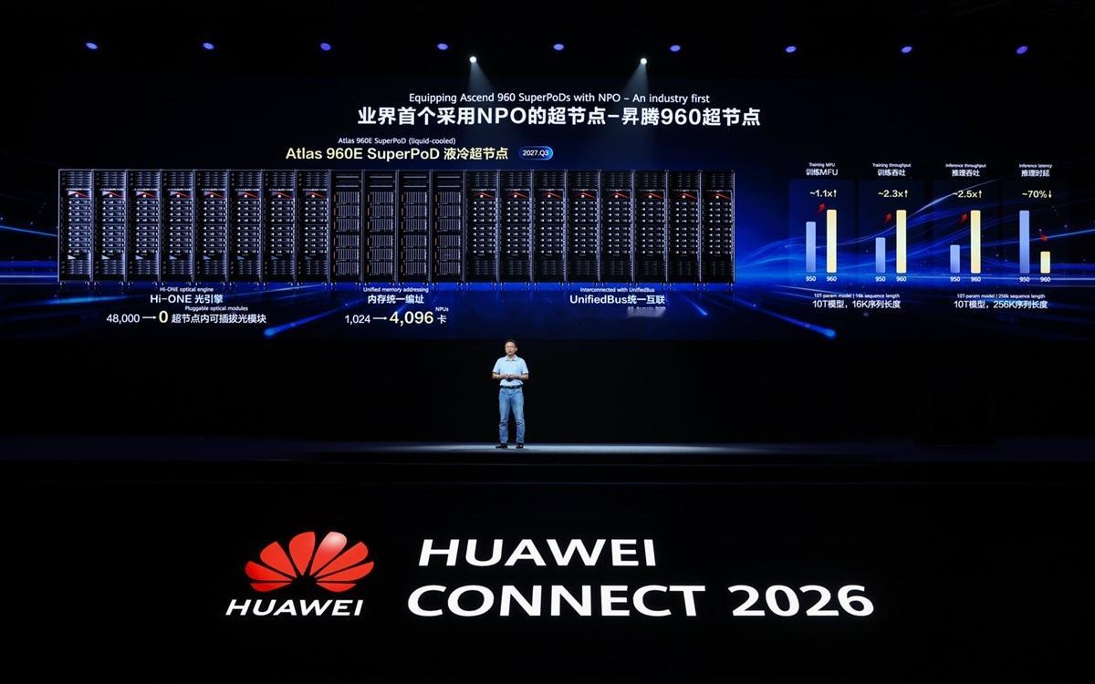 华为更新昇腾芯片路线图Ascend970/980分布于2028/2029年到来