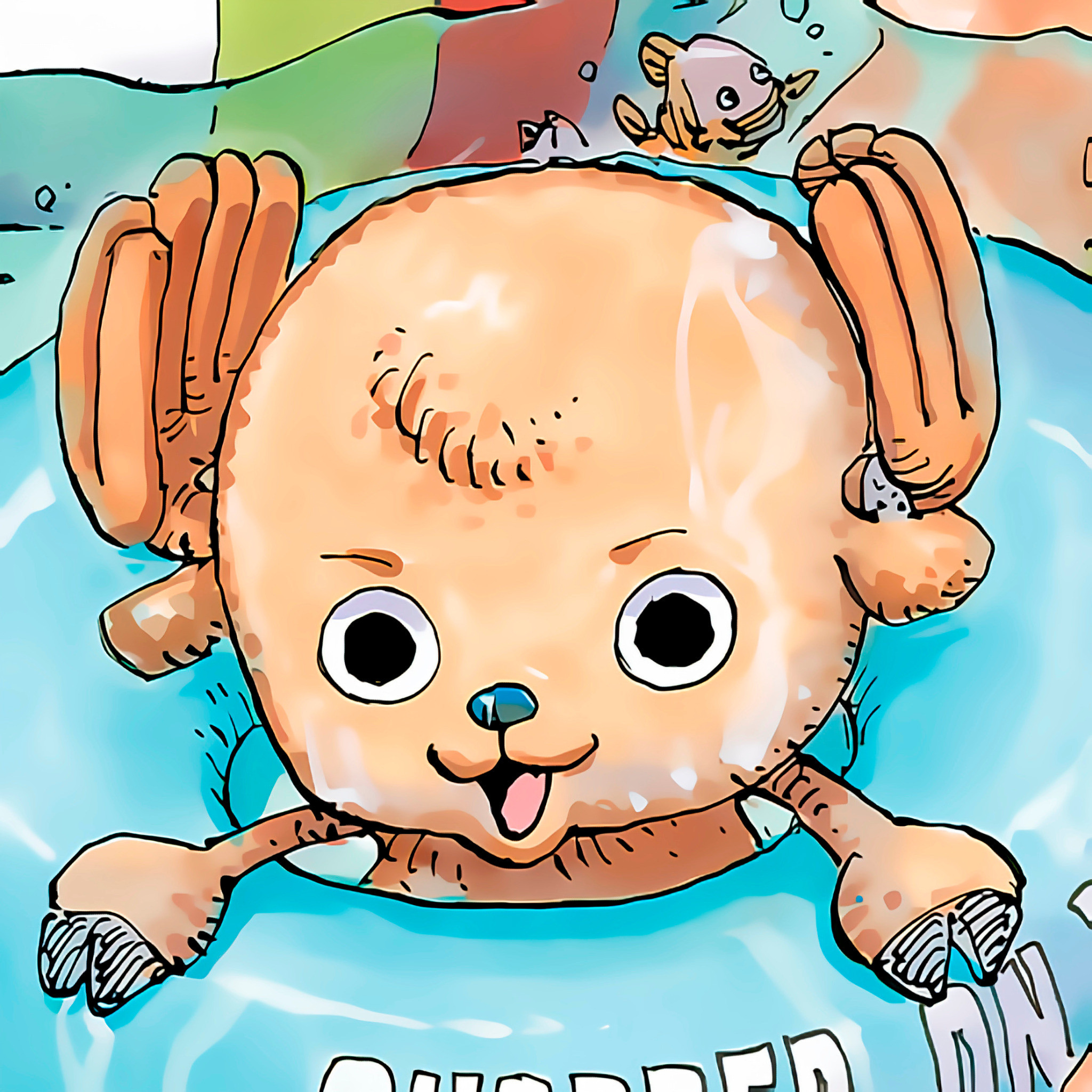 海贼王海贼王乔巴生日快乐不戴帽子的乔巴；戴一个帽子的乔巴；戴两个帽子的乔巴