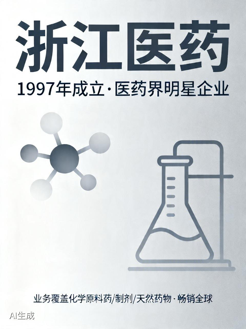 浙江医药股份有限公司堪称医药界的“璀璨明星”。它于1997年成立，实力极为雄厚。