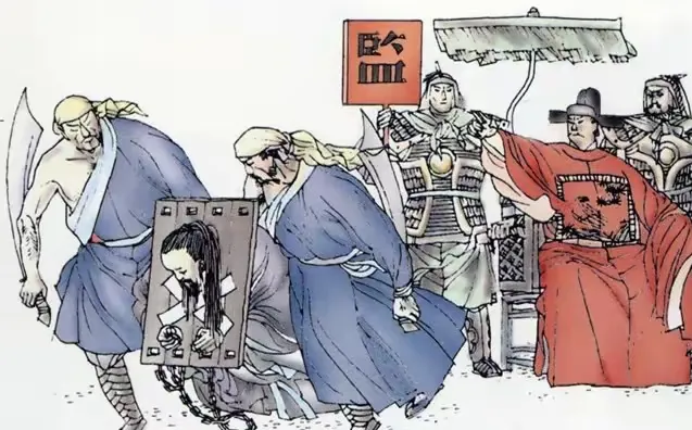 公元1380年，宰相胡惟庸请朱元璋到家里品尝美酒。刚走到西华门，一个小太监突然冲