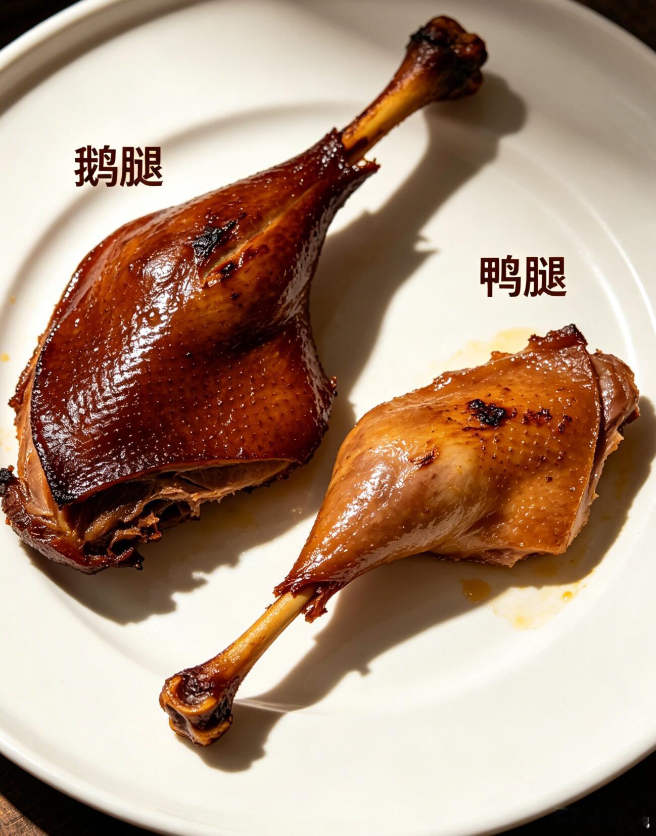 鹅腿和鸭腿的价格差多少？