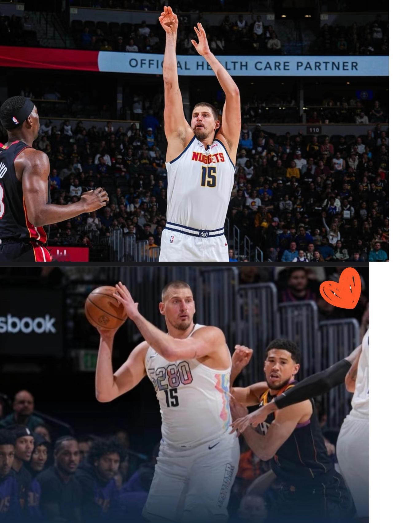 约基奇这哪是内线巨兽，分明是“得分机器”成精了！33分34秒狂轰55分12篮