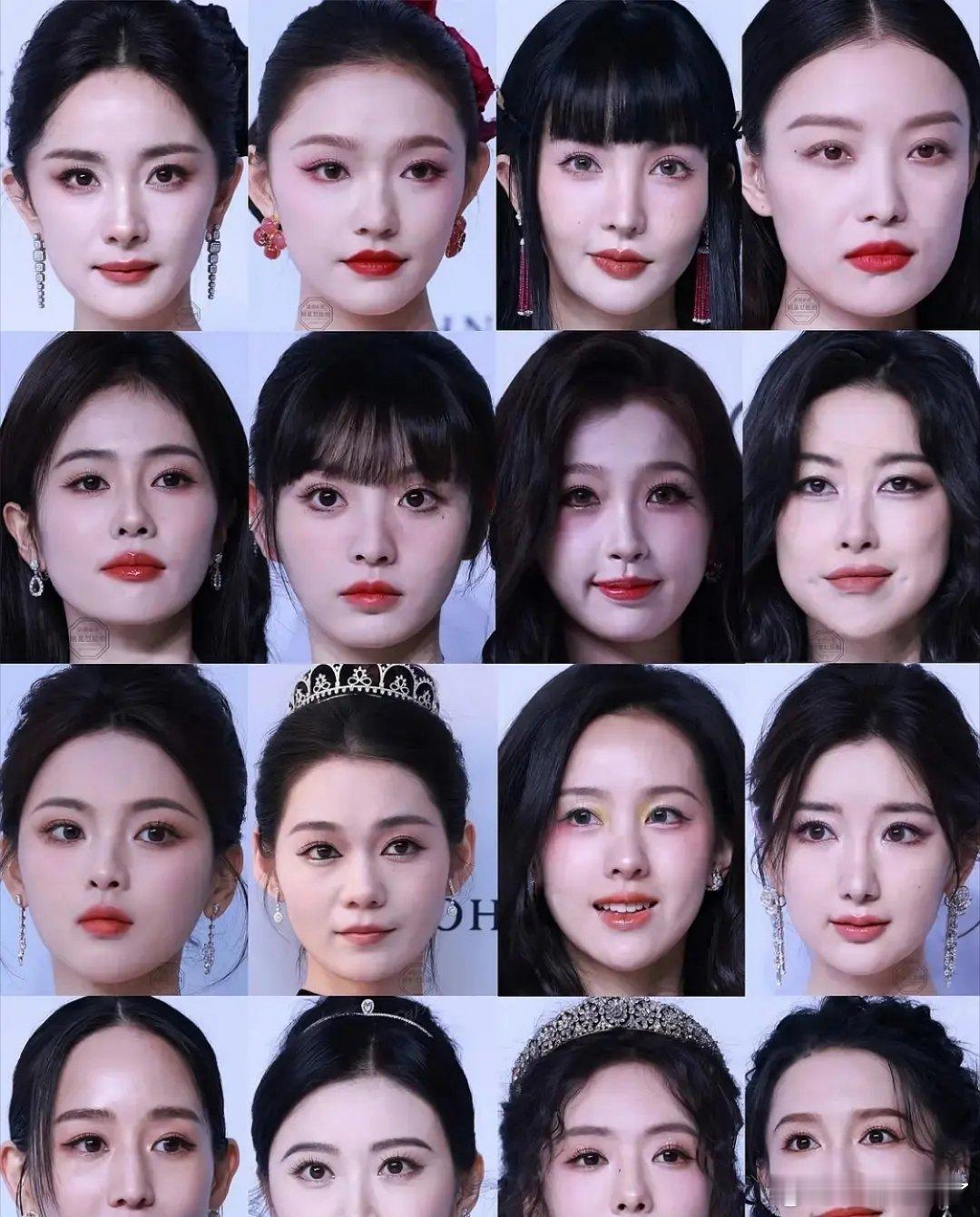 这几个女明星里杨超越是顶美吗​​​