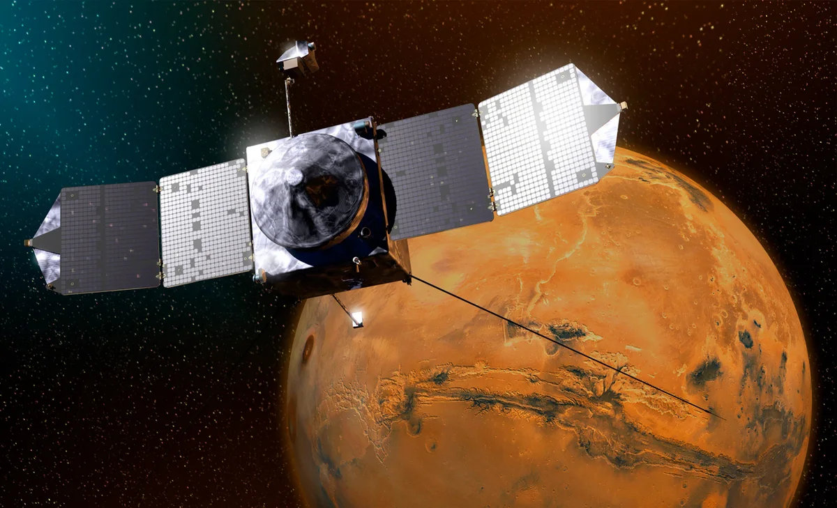 2025年12月4日，NASA收到了火星探测器MAVEN发回的最后一组完整数据。