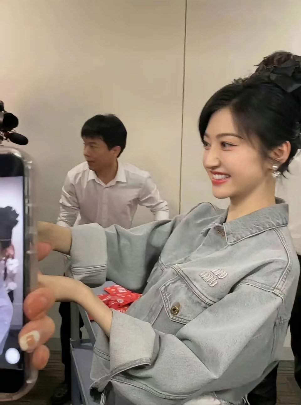 景甜，原相机都挡不住的美