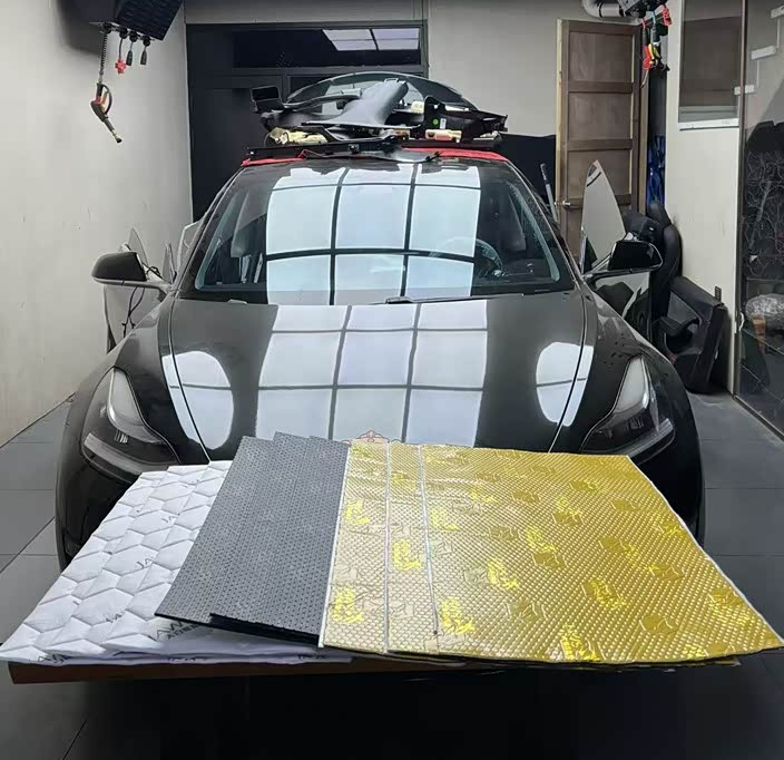 安静下来特斯拉ModelY低频共振风噪路噪解决方案这台特斯拉ModelY的车