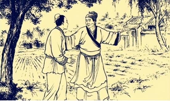 古时，一屠户夜归，半路忽遇大雨，躲入一荒宅避雨。他将杀猪刀插在门口地上，又将秤砣