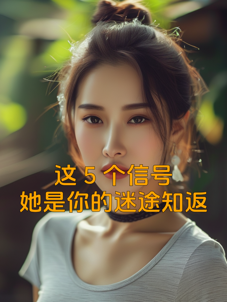 这5个信号，她是你的迷途知返